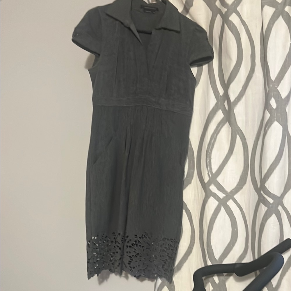 Elegant BCBG Gray Women's Dress